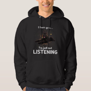 Giant Schnauzer Dog ik hoor je niet luisteren Hoodie