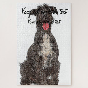 Giant Schnauzer Dog Legpuzzel