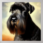 Giant Schnauzer Dog Poster (Voorkant)
