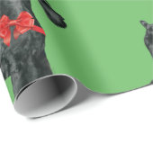 Giant Schnauzer kerstpapier Cadeaupapier (Rol Hoek)