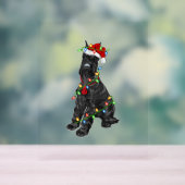 Giant Schnauzer Lover Xmas Père Noël Giant Schnauz (Neutre)