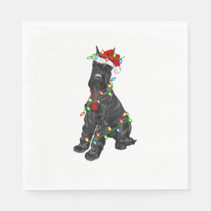 Giant Schnauzer Lover Xmas Santa Giant Schnauzer C Servet