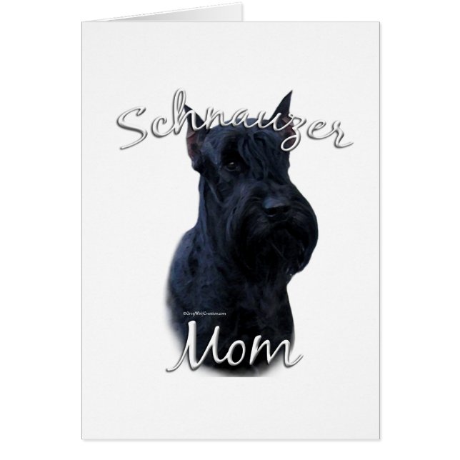 Giant Schnauzer Moeder 2 (Voorkant)