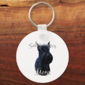 Giant Schnauzer Moeder 2 Sleutelhanger (Voorkant)