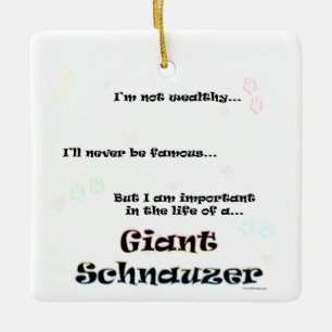 Giant Schnauzer-Ornament Keramisch Ornament