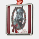 Giant Schnauzer Ornement de Noël (Gauche)