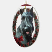 Giant Schnauzer Ornement de Noël (Gauche)