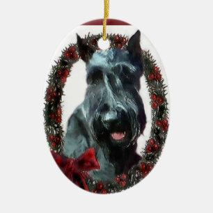 Giant Schnauzer Ornement de Noël