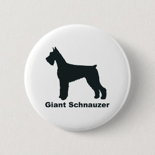 Giant Schnauzer Ronde Button 5,7 Cm