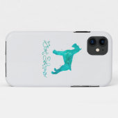 Giant Schnauzer Waterverf Design Case-Mate iPhone Case (Achterkant (horizontaal))