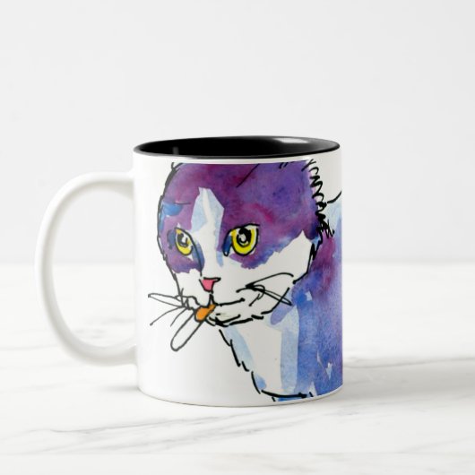 Giant Scribbles Mug Tweekleurige Koffiemok (Links)