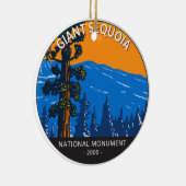 Giant Sequoia National Monument California Keramisch Ornament (Rechts)