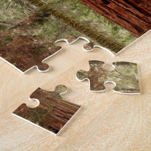 Giant Sequoia Panorama Legpuzzel (Zijkant)