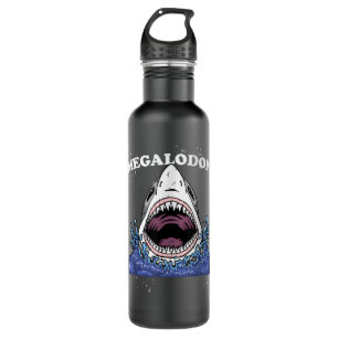 Giant Shark Megalodon Monster Retro Shark for Kid Waterfles