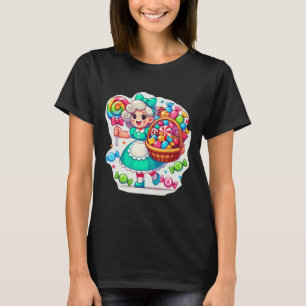 Giant Snoep Land Game Crew Snoep Land Kostuums ADU T-shirt