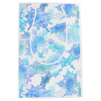 Giant Snowflakes — Verpakkingspapier Medium Cadeauzakje
