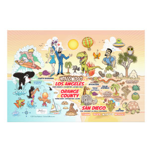 Giant SoCal Foto Afdruk