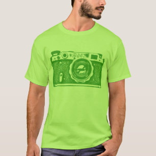 Giant Sovjet-Russische camera - Avocado Green T-shirt