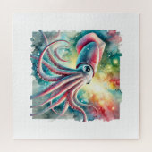 Giant Squid 051124AREF102 - Watercolor Legpuzzel (Horizontaal)