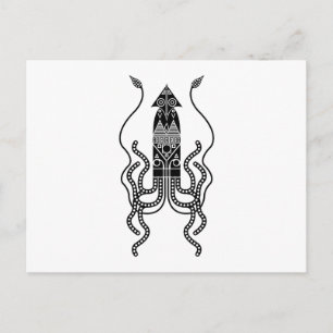 Giant Squid Briefkaart