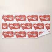 Giant Squid have in honored place in Sci-Fi (Serviette de bain)