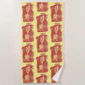 Giant Squid heeft een vereerde plaats in de Sci-Fi Strandlaken (Voorkant)