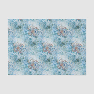 Giant Squid Zee Octopus Painting Tissue Paper Tissuepapier