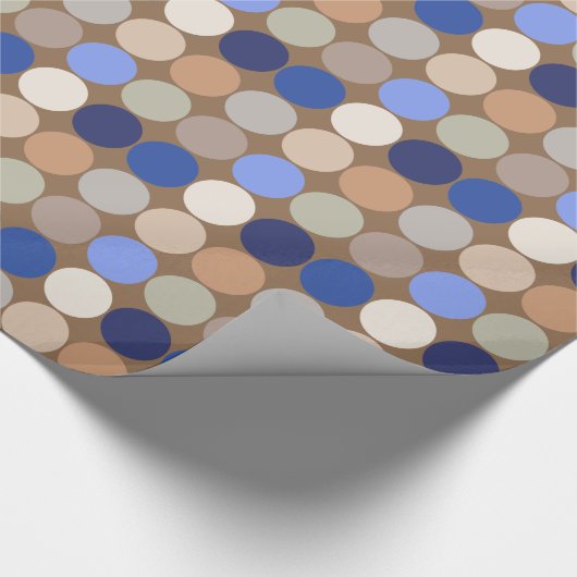 Giant Stippen uit de middeleeuwen, Taupe, Beige en Cadeaupapier (Hoek)