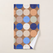 Giant Stippen uit de middeleeuwen, Taupe Tan, Beig Bad Handdoek (Handdoek)