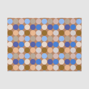 Giant Stippen uit de middeleeuwen, Taupe Tan, Beig Tissuepapier