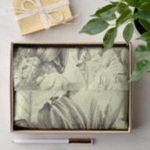 Giant Sunflower  Retro Yellow Decoupage Tissuepapier (Geschenk)