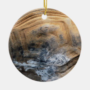 GIANT TORTOISE SHELL KERAMISCH ORNAMENT