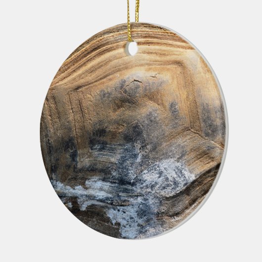 GIANT TORTOISE SHELL KERAMISCH ORNAMENT (Links)