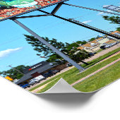 Giant Van Gogh's Sunflower Artwork, Goodland, KS Poster (Hoek)