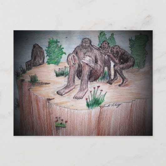 Giant wakes briefkaart (Voorkant)