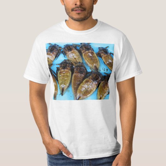 Giant Water Bug (Maeng Daa) ... Aziatische levensm T-shirt (Voorkant)