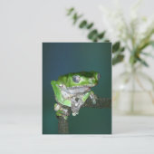 Giant Waxy Monkey Frog Briefkaart (Staand voorkant)