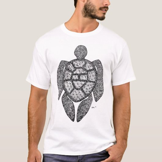 Giant Zee Turtle T-shirt (Voorkant)