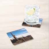 Giante cactus op het onderzetter Salar de Uyuni (Insitu)