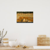 Giante stenen, Pictured Rocks Nat'l Lakeshore, MI Poster (Keuken)