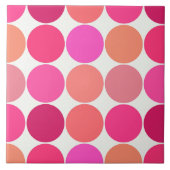 Giante Stippen uit de middeleeuwen, Fuchsia Pink e Tegeltje (Voorkant)