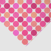 Giante Stippen uit de middeleeuwen, Fuchsia Pink e Tissuepapier (Detail)