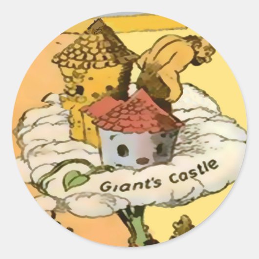 Giant's Castle Stickers (in 8 vormen, 2 maten) (Voorkant)