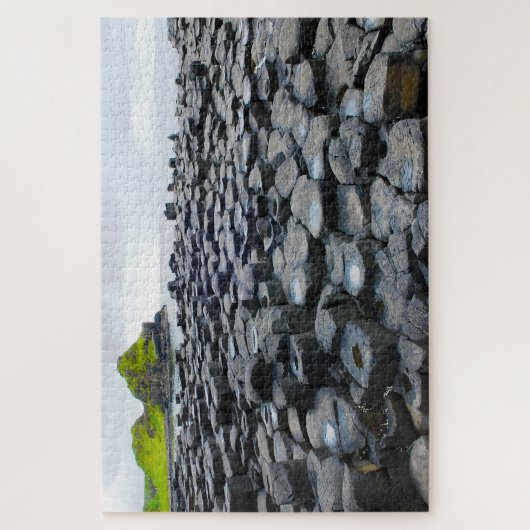 Giant's Causeway Antrim Ierland. Legpuzzel (Verticaal)