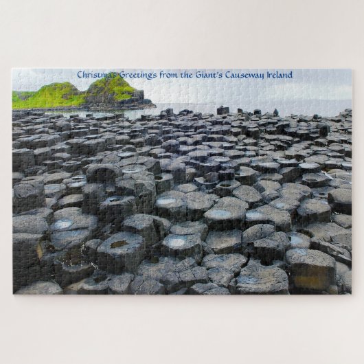 Giant's Causeway Antrim Irlande. Jigsaw Puzzle (Horizontal)