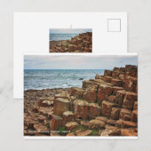 Giants Causeway, Ierland, Briefkaart (Voorkant / Achterkant)
