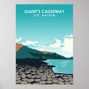 Giant's Causeway Ireland Poster