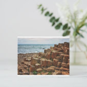 Giants Causeway, Irlande, Carte postale (Debout devant)