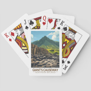 Giant's Causeway Noord-Ierland Illustratie Pokerkaarten