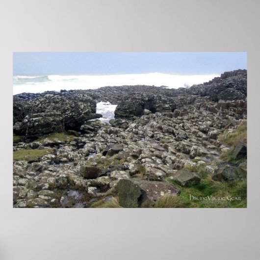 Giants Causeway Northern Ireland Poster (Voorkant)